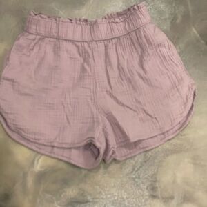 Women’s Universal Thread Lavender Linen Blend Shorts XS